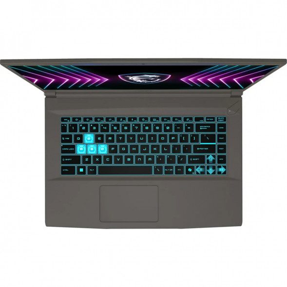 Ноутбук игровой MSI Thin 15 B2RVE-3451XRU (15.6&amp;quot;, IPS, Intel Core 7 240H 2.5ГГц, 10 ядер, 16ГБ DDR4, 512ГБ SSD, NVIDIA GeForce RTX 4050 для ноутбуков - 6 ГБ) в Сургуте