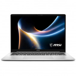 Ноутбук MSI Modern 14S AI+ G3MG-010XRU (14", OLED, Intel Core Ultra 7 355 2.3ГГц, 8 ядер, 16ГБ DDR5, 512ГБ SSD, Intel Graphics, без ОС), серебристый