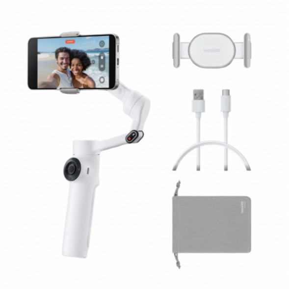 Cтабилизатор Insta360 Flow 2 Standard Bundle, Summit White в Сургуте