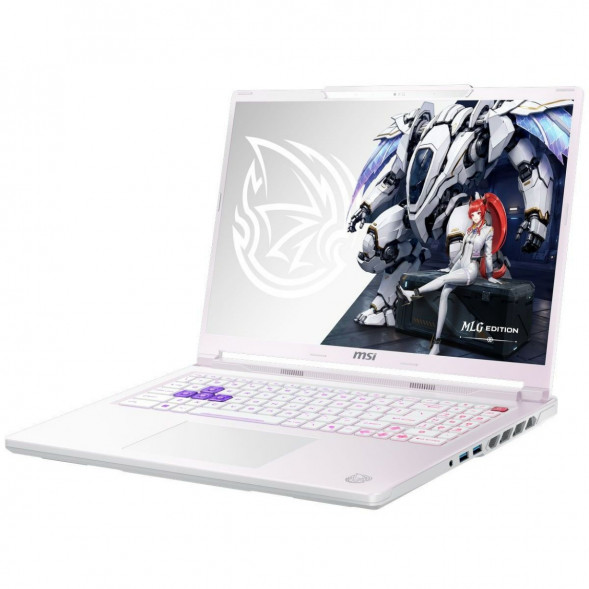 Ноутбук MSI Crosshair A16 HX MLG Edition E8WFK-090XRUY (16&amp;quot;, IPS, AMD Ryzen 9 8940HX 2.4ГГц, 16 ядер, 16ГБ DDR5, 1ТБ SSD, NVIDIA GeForce RTX 5060 - 8 ГБ, без ОС), белый в Сургуте