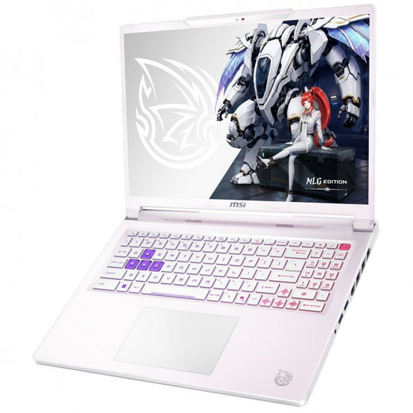 Ноутбук MSI Crosshair A16 HX MLG Edition E8WFK-090XRUY (16&amp;quot;, IPS, AMD Ryzen 9 8940HX 2.4ГГц, 16 ядер, 16ГБ DDR5, 1ТБ SSD, NVIDIA GeForce RTX 5060 - 8 ГБ, без ОС), белый в Сургуте