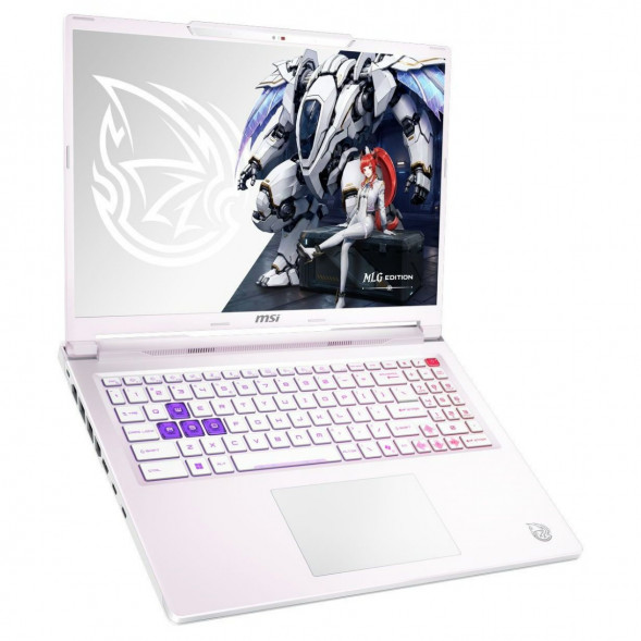 Ноутбук MSI Crosshair A16 HX MLG Edition E8WFK-090XRUY (16&amp;quot;, IPS, AMD Ryzen 9 8940HX 2.4ГГц, 16 ядер, 16ГБ DDR5, 1ТБ SSD, NVIDIA GeForce RTX 5060 - 8 ГБ, без ОС), белый в Сургуте