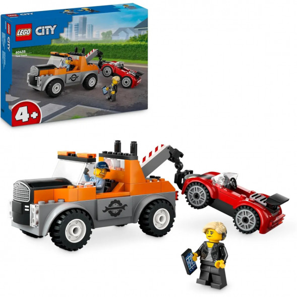 Конструктор LEGO City 60435 Ремонт эвакуаторов и спортивных автомобилей в Сургуте