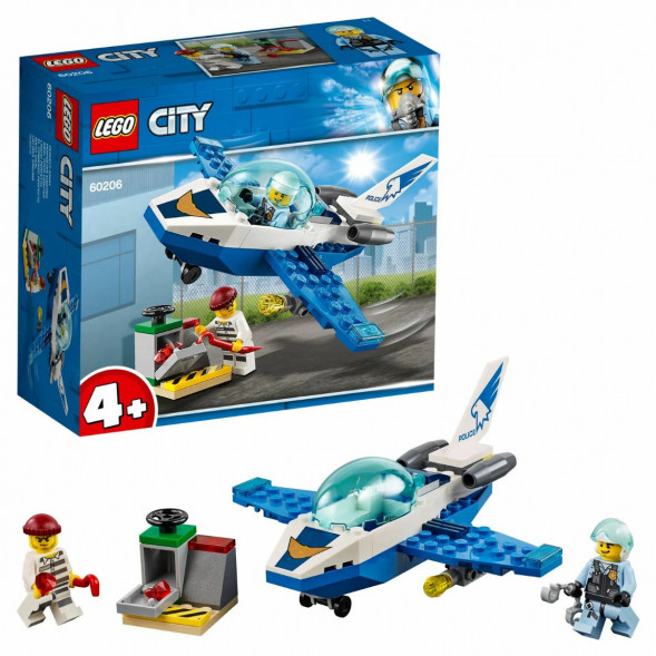 Конструктор LEGO City Police 60206 Воздушная полиция: патрульный самолет в Сургуте