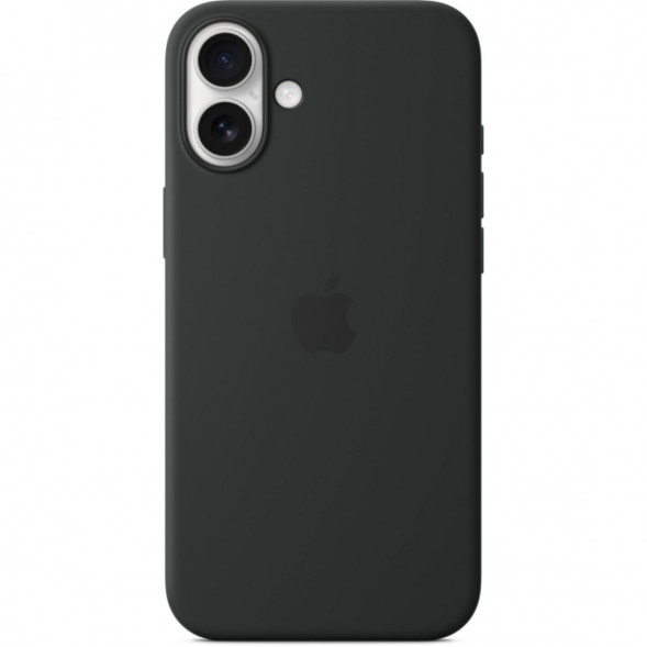 Чехол Apple для iPhone 16 Plus Silicone MagSafe, черный (MYY93ZM/A) в Сургуте