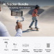 Стабилизатор Insta360 Flow 2 AI Tracker Bundle, Stone Gray в Сургуте
