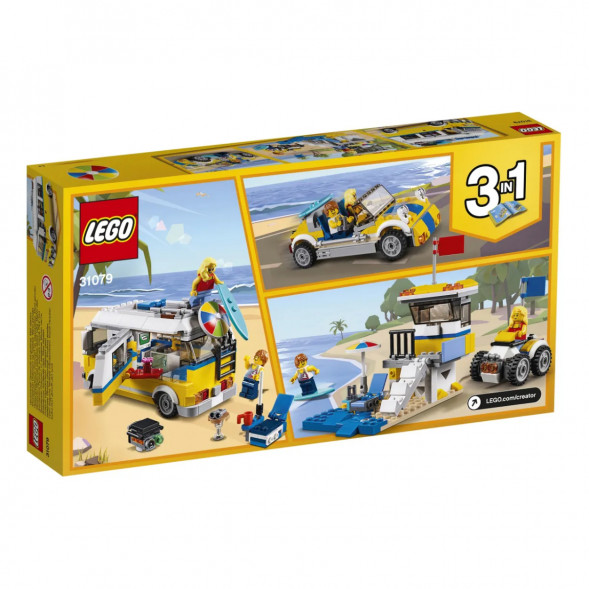 Конструктор LEGO Creator 31079 Фургон сёрферов в Сургуте