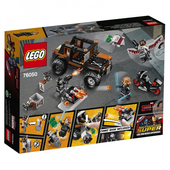 Конструктор LEGO Super Heroes 76050 Опасное ограбление в Сургуте