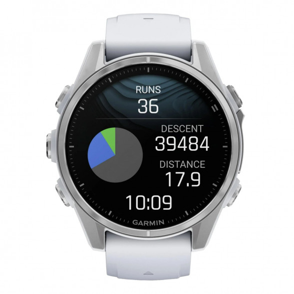 Умные часы Garmin Fenix 8, 43 mm, Whitestone 010-02903-00 в Сургуте
