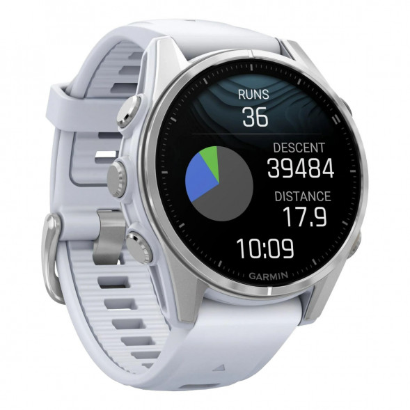 Умные часы Garmin Fenix 8, 43 mm, Whitestone 010-02903-00 в Сургуте