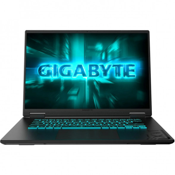 Ноутбук Gigabyte Gaming A16 GA63H (3WHK3EE894SD) (16&amp;quot;, IPS, AMD Ryzen 7 260 3.8ГГц, 8 ядер, 16ГБ DDR5, 1ТБ SSD, NVIDIA GeForce RTX 5070 - 8 ГБ, FreeDOS), черный в Сургуте