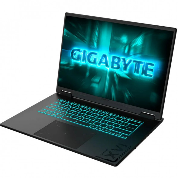 Ноутбук Gigabyte Gaming A16 GA63H (3WHK3EE894SD) (16&amp;quot;, IPS, AMD Ryzen 7 260 3.8ГГц, 8 ядер, 16ГБ DDR5, 1ТБ SSD, NVIDIA GeForce RTX 5070 - 8 ГБ, FreeDOS), черный в Сургуте