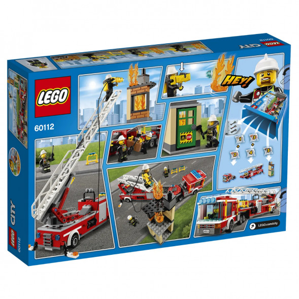 Конструктор LEGO City Fire 60112 Пожарная машина в Сургуте