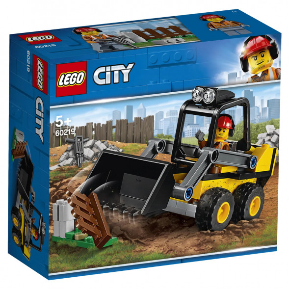 Конструктор LEGO City Great Vehicles 60219 Строительный погрузчик в Сургуте