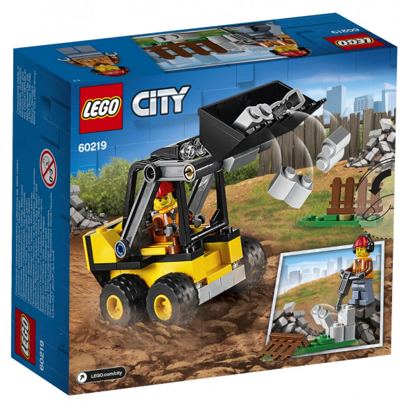 Конструктор LEGO City Great Vehicles 60219 Строительный погрузчик в Сургуте