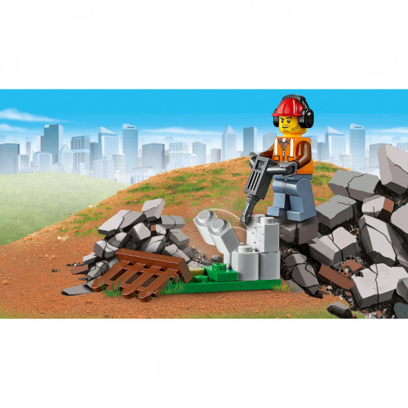 Конструктор LEGO City Great Vehicles 60219 Строительный погрузчик в Сургуте