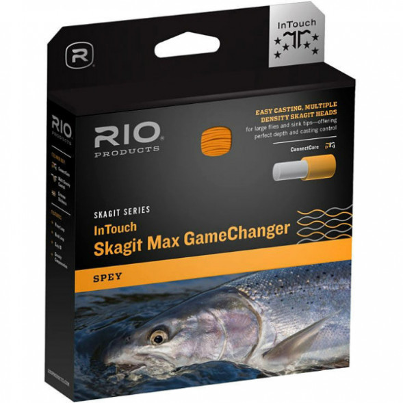 Леска RIO InTouch Skagit Max GameChanger #7/8 525gr, Dk Aqua/Lt Aqua/Orange в Сургуте