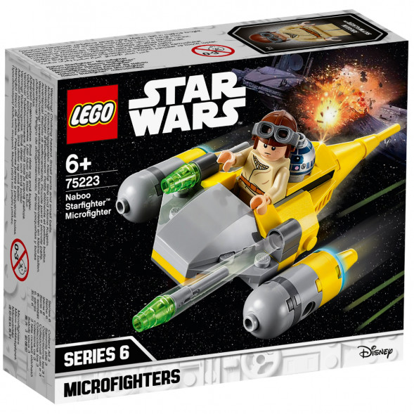 Конструктор LEGO Star Wars 75223 Микрофайтеры: Истребитель с планеты Набу в Сургуте
