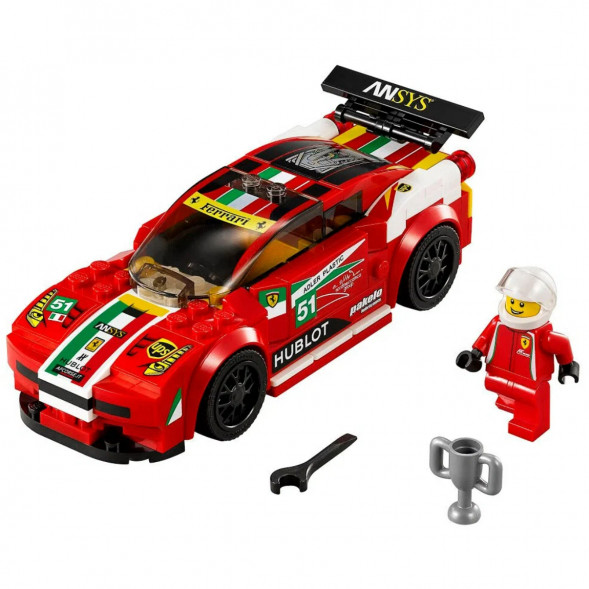 Конструктор LEGO Speed Champions 75908 Феррари 458 Италия GT2 в Сургуте