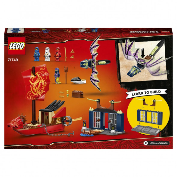 Конструктор LEGO Ninjago 71749 Дар Судьбы Решающая битва в Сургуте