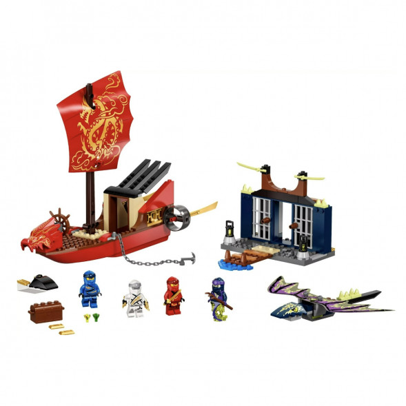 Конструктор LEGO Ninjago 71749 Дар Судьбы Решающая битва в Сургуте
