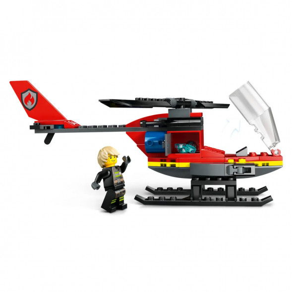 Конструктор LEGO City 60411 Пожарно-спасательный вертолет в Сургуте