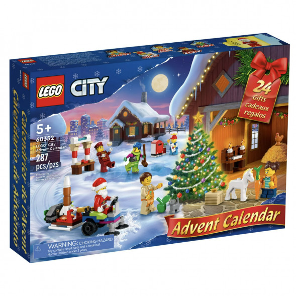 Конструктор LEGO City 60352 Рождественский новогодний календарь 2022 в Сургуте