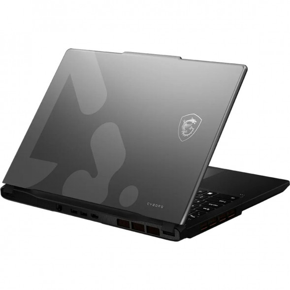 Ноутбук MSI Cyborg 15 C2WF-015XRU (15.6&amp;quot;, IPS, Intel Core 5 210H 2.2ГГц, 8-ядер, 16ГБ DDR5, 1ТБ SSD, NVIDIA GeForce RTX 5060 - 8 ГБ, FreeDOS), серый в Сургуте