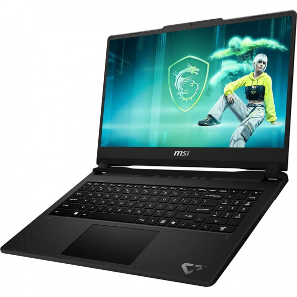 Ноутбук MSI Cyborg 15 C2WF-015XRU (15.6&amp;quot;, IPS, Intel Core 5 210H 2.2ГГц, 8-ядер, 16ГБ DDR5, 1ТБ SSD, NVIDIA GeForce RTX 5060 - 8 ГБ, FreeDOS), серый в Сургуте