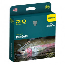 Леска RIO Premier Gold Floating Fly Line WF6F, мох/золото