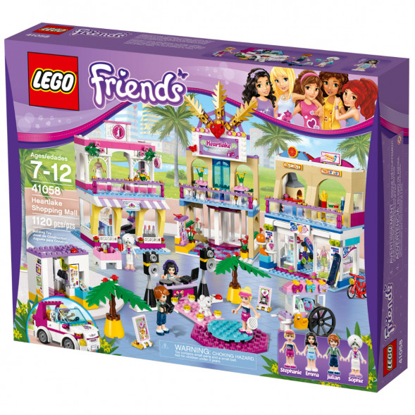 Конструктор LEGO Friends 41058 Торговый центр Хартлейк Сити в Сургуте