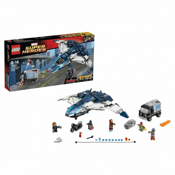 Конструктор LEGO Super Heroes 76032 Погоня на Квинджете Мстителей в Сургуте