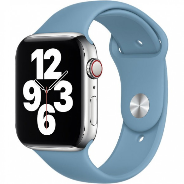 Ремешок для Apple Watch 44mm Northern Blue Sport Band (MYD32ZM/A), скандинавский синий в Сургуте