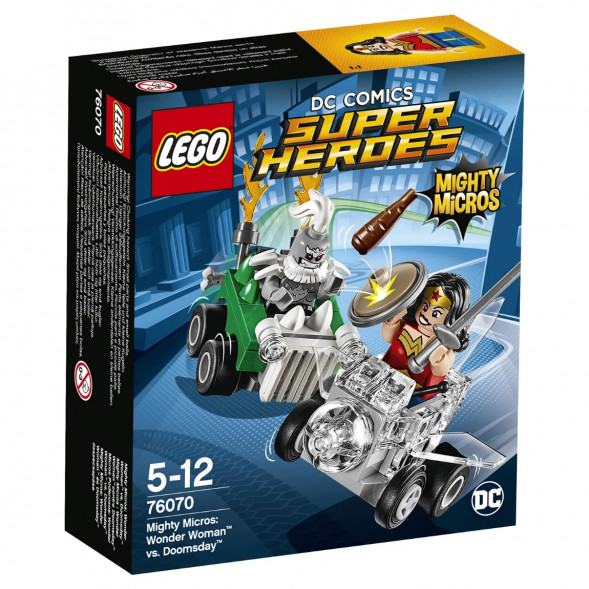 Конструктор LEGO Super Heroes 76070 Mighty Micros: Чудо-женщина против Думсдэя в Сургуте