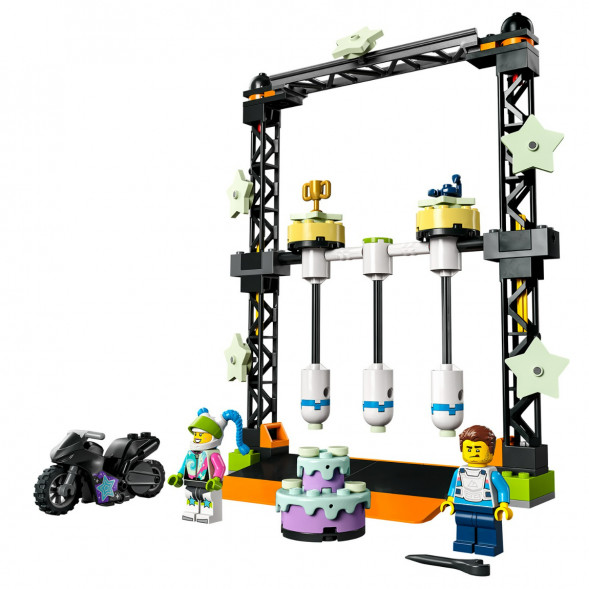 Конструктор LEGO City 60341 Трюковое испытание «Нокдаун» в Сургуте