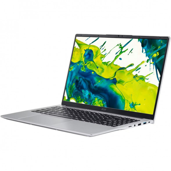 Ноутбук Acer Aspire Lite 15 AL15-54P-590V (15.6&amp;quot;, IPS, Intel Core Ultra 5, 8 ядер, 16 ГБ LPDDR5, 512 ГБ SSD, Intel Graphics), серебристый в Сургуте