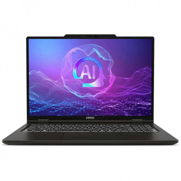 Ноутбук MSI VenturePro 16 AI A2HVEG-033XRU (16&amp;quot;, OLED, Intel Core Ultra 7 255H 2ГГц, 16 ядер, 16ГБ DDR5, 1ТБ SSD, NVIDIA GeForce RTX 4050 - 6 ГБ, FreeDOS), серый в Сургуте