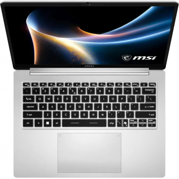 Ноутбук MSI Modern 14S AI+ G3MG-011XRU (14&amp;quot;, OLED, Intel Core Ultra 5 322 2.5ГГц, 6 ядер, 16ГБ DDR5, 512ГБ SSD, Intel Graphics, без ОС), серебристый в Сургуте