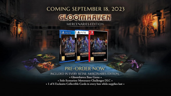 Игра Gloomhaven. Mercenaries Edition [PS4, английская версия] в Сургуте