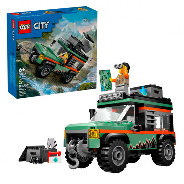 Конструктор LEGO City 60447 Внедорожный горный грузовик в Сургуте