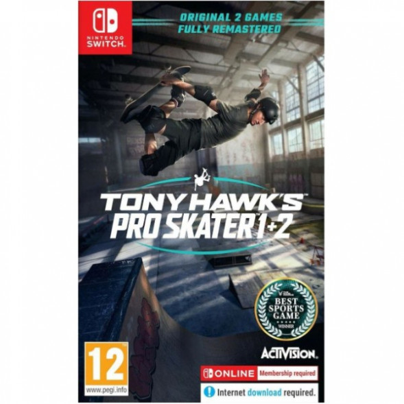 Игра Tony Hawk`s Pro Skater 1+2 [Nintendo Switch, английская версия] в Сургуте