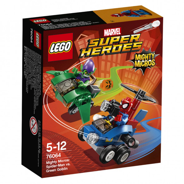 Конструктор LEGO Super Heroes 76064 Человек‑паук против Зелёного Гоблина в Сургуте