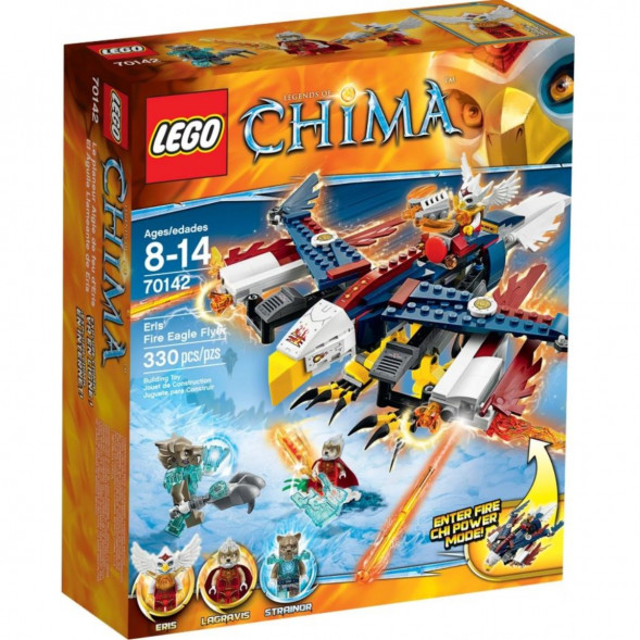 Конструктор LEGO Legends of Chima 70142 Огненный истребитель Орлицы Эрис в Сургуте