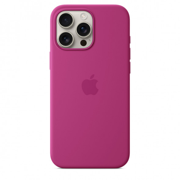 Чехол Apple для iPhone 16 Pro Max Silicone MagSafe, Fuchsia (MYYX3ZM/A) в Сургуте