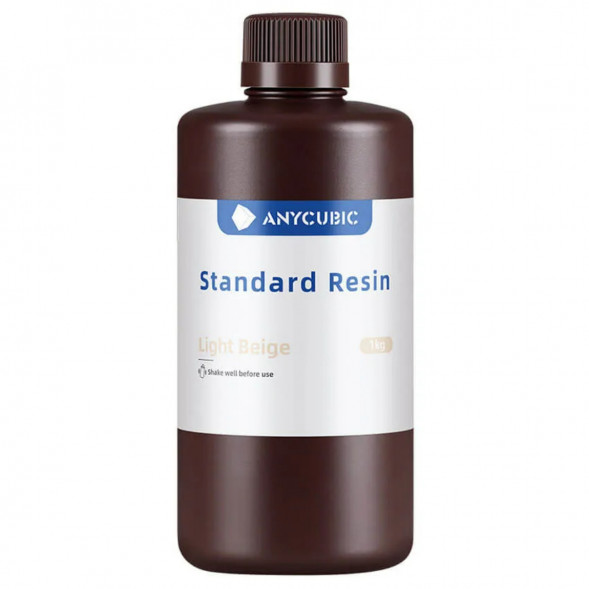 Смола для фотополимерного  принтера Anycubic Standard Resin Light Beige (Бежевый) в Сургуте