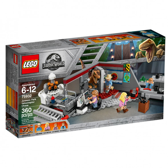 Конструктор LEGO Jurassic World 75932 Охота на рапторов в Парке Юрского Периода в Сургуте