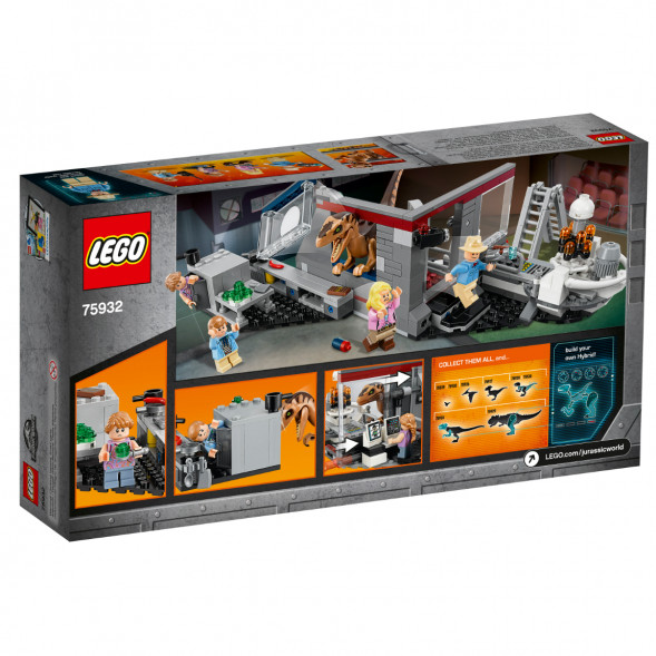 Конструктор LEGO Jurassic World 75932 Охота на рапторов в Парке Юрского Периода в Сургуте