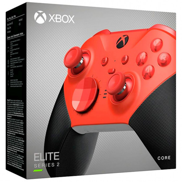 Геймпад Microsoft Xbox Elite Wireless Controller Series 2 Core, красный в Сургуте