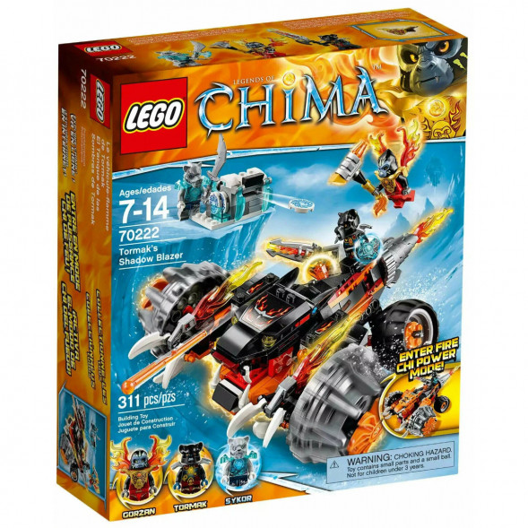 Конструктор LEGO Legends of Chima 70222 Огненный Вездеход Тормака в Сургуте