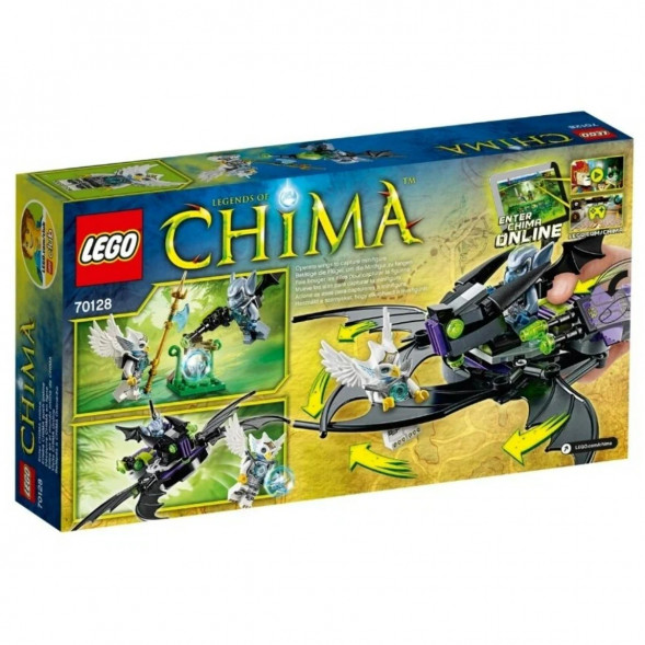Конструктор LEGO Legends of Chima 70128 Крылатый истребитель Браптора в Сургуте